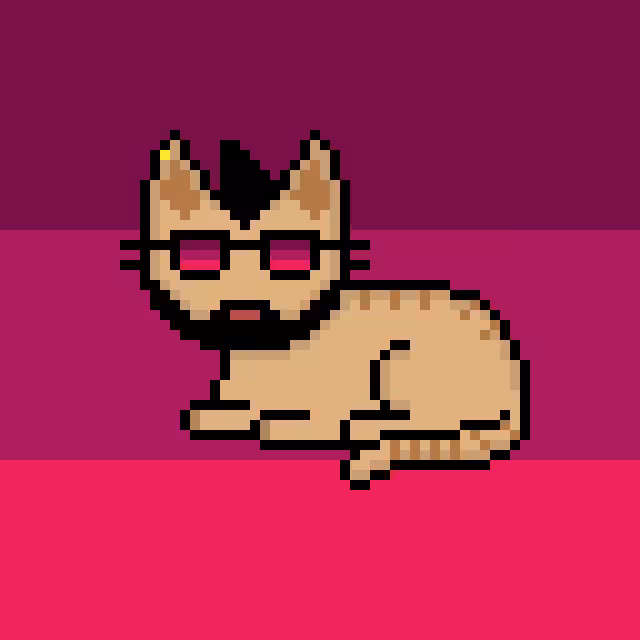 pixel kitten: Pixel Kitten #0057