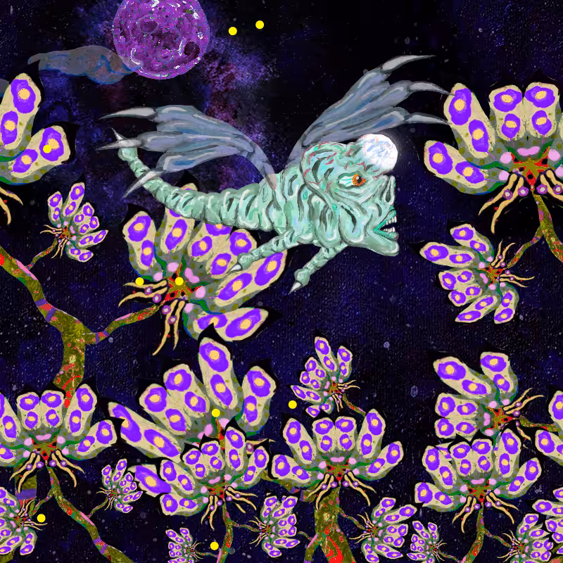Fireflies and Flower Gardens #185