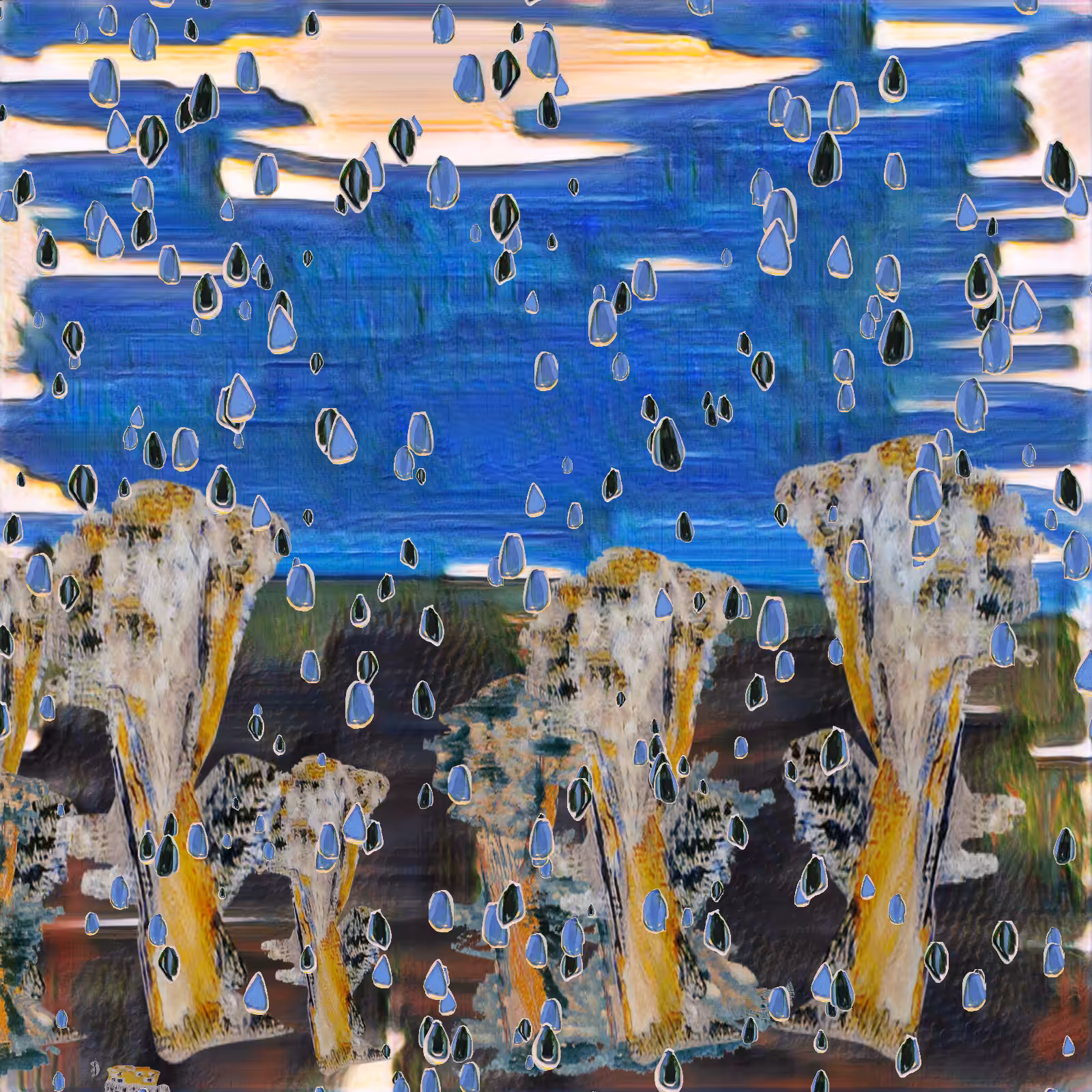 Painted Rain #2