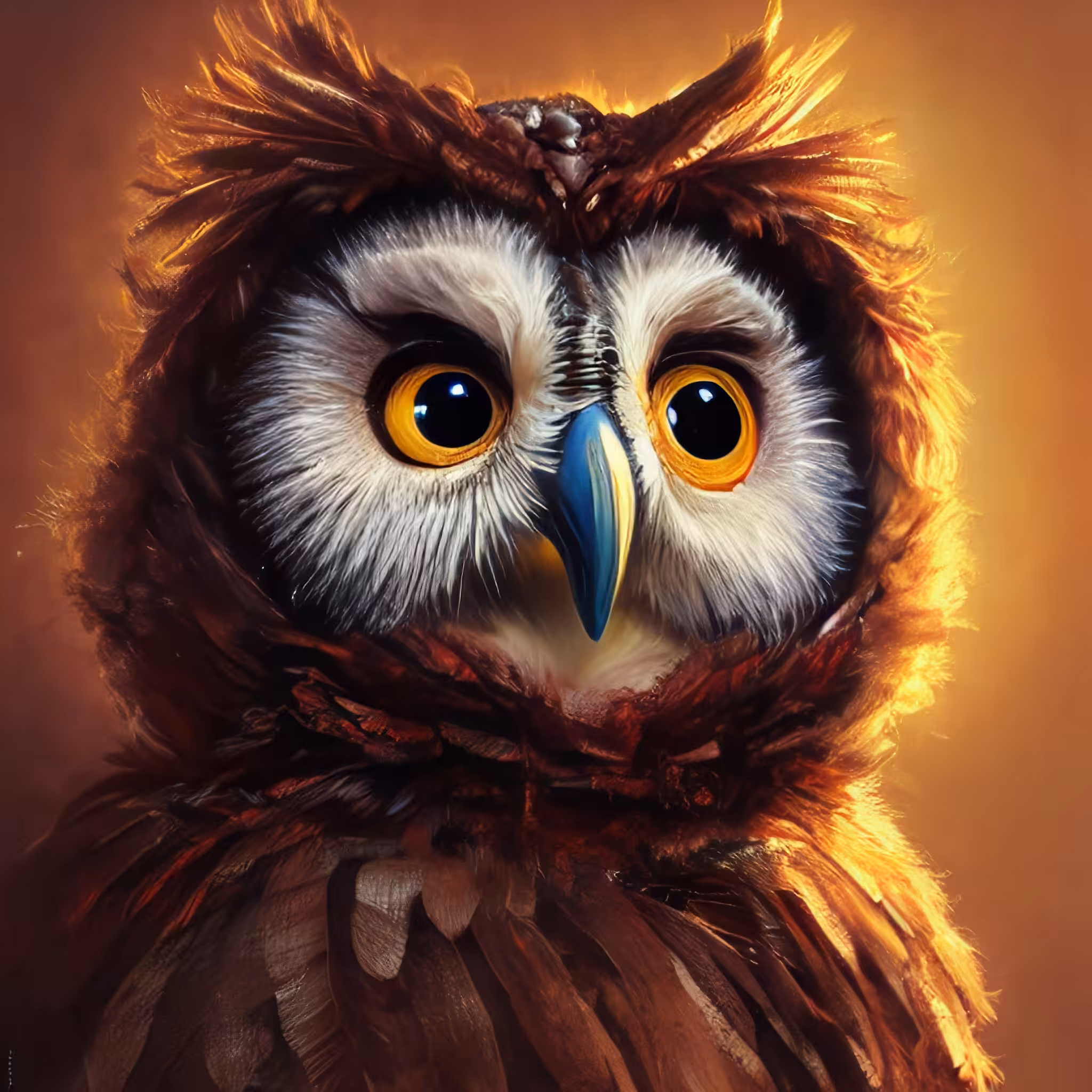 Furry Owl 0388
