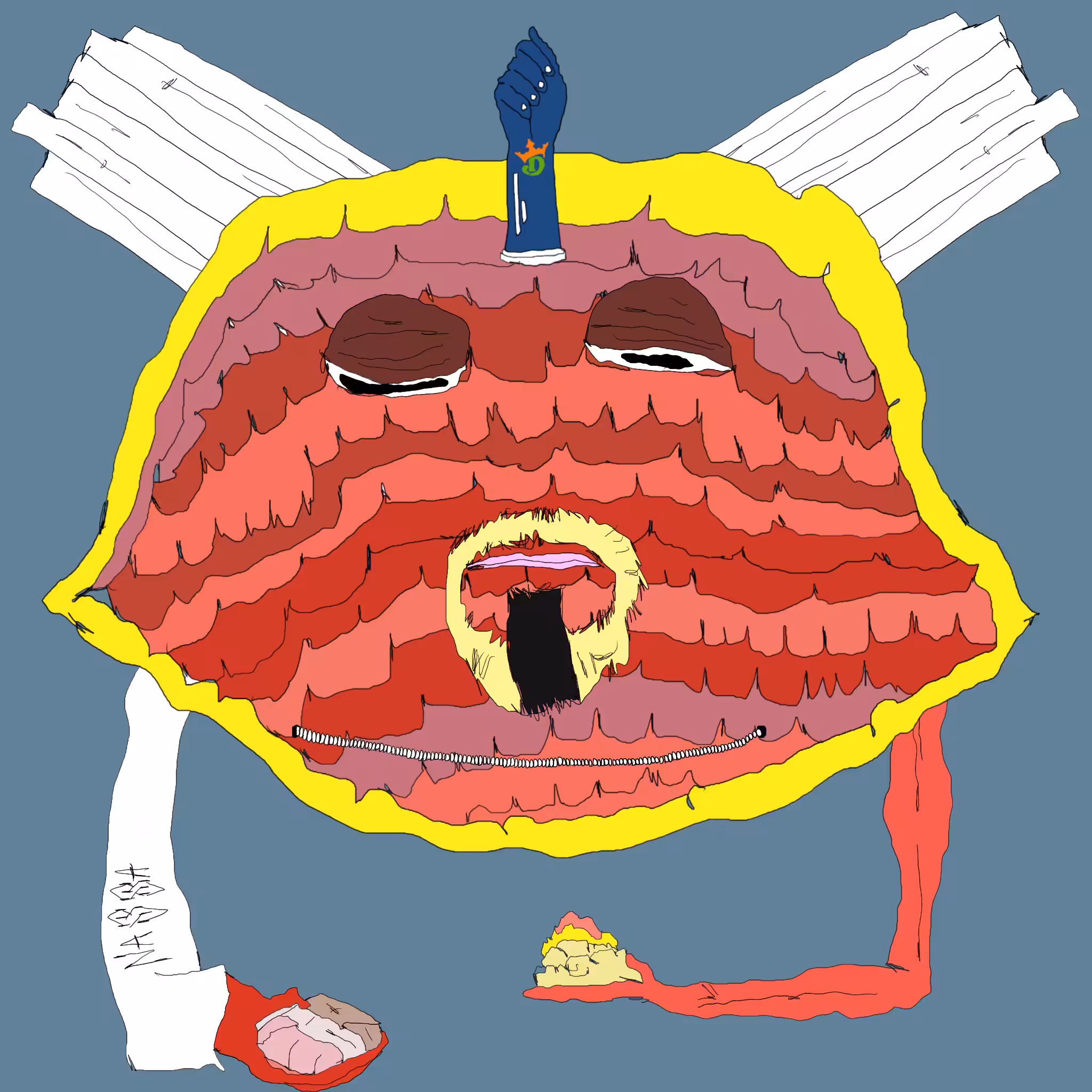 gristle buddeez worldwide: buddee #1845