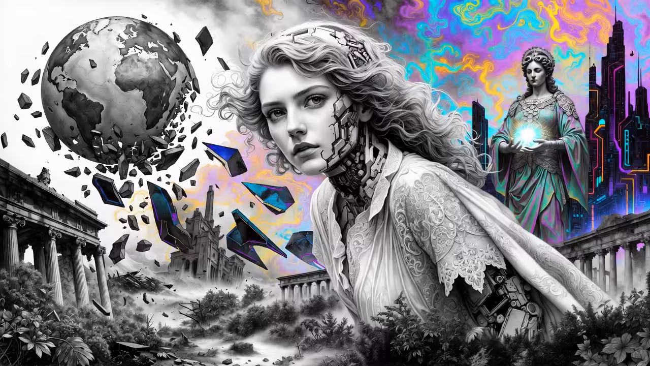 Gaia Fracturée – L’Oracle des Mondes Brisés