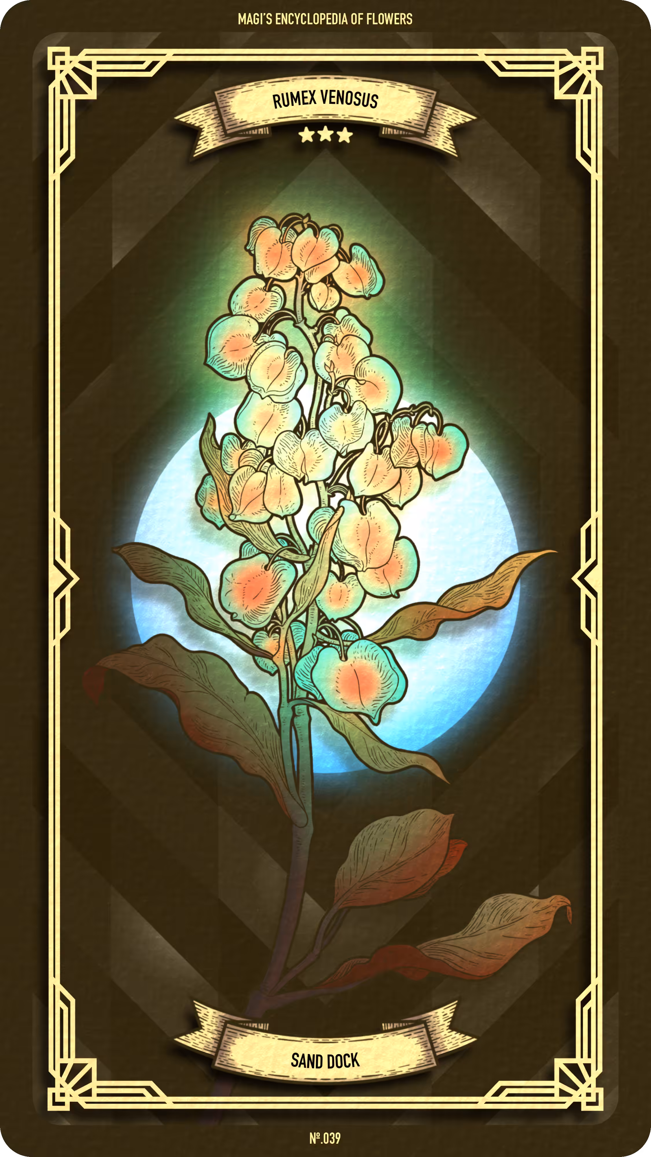 Magi's Encyclopedia of Flowers: 039 Sand Dock