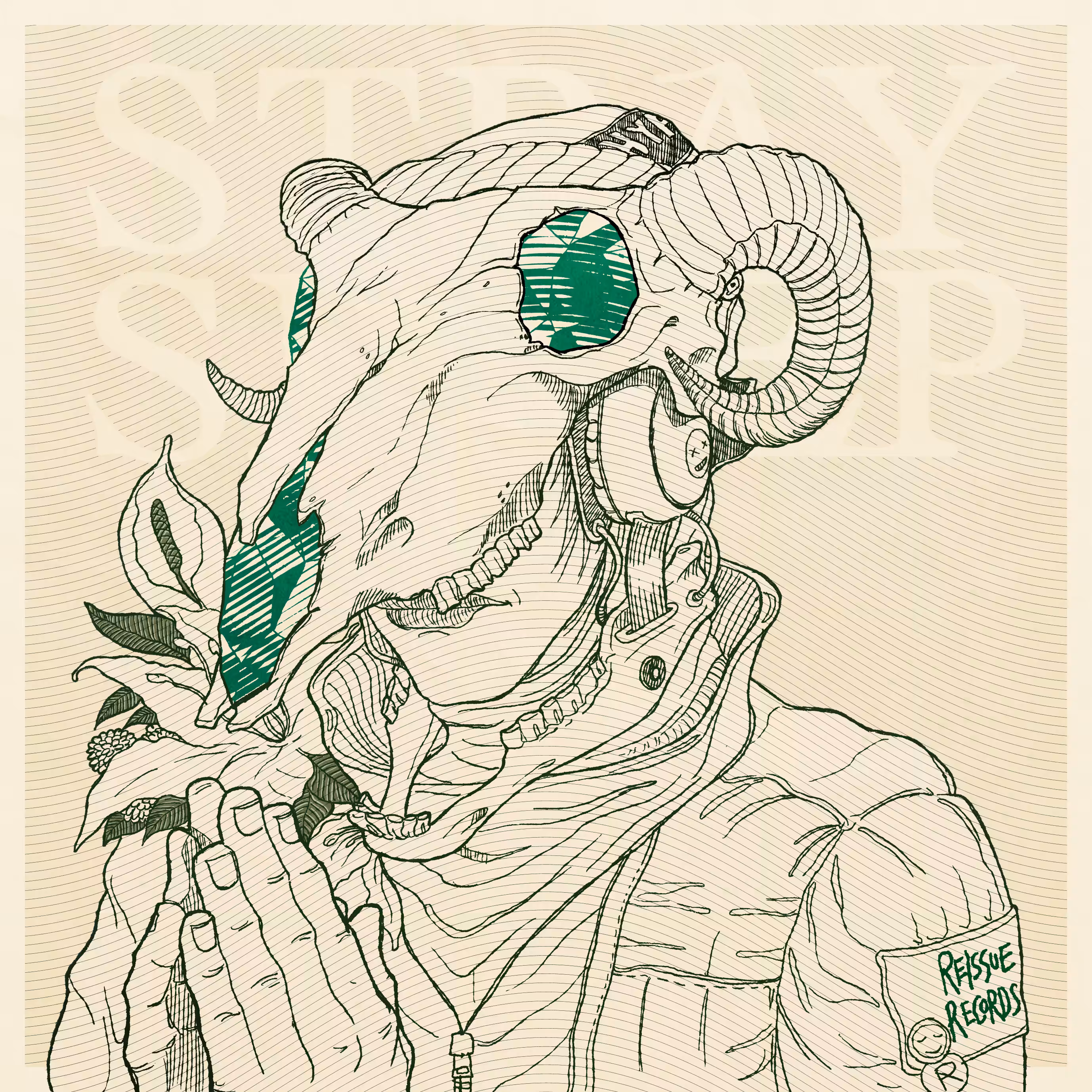 Stray Sheep (homage dollar bill edition)