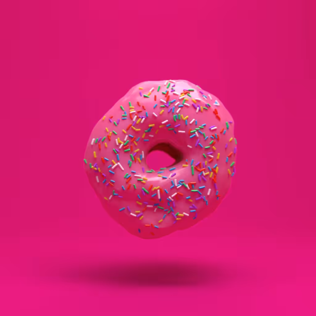 Crypdonut 01 - Strawberry Glazed 