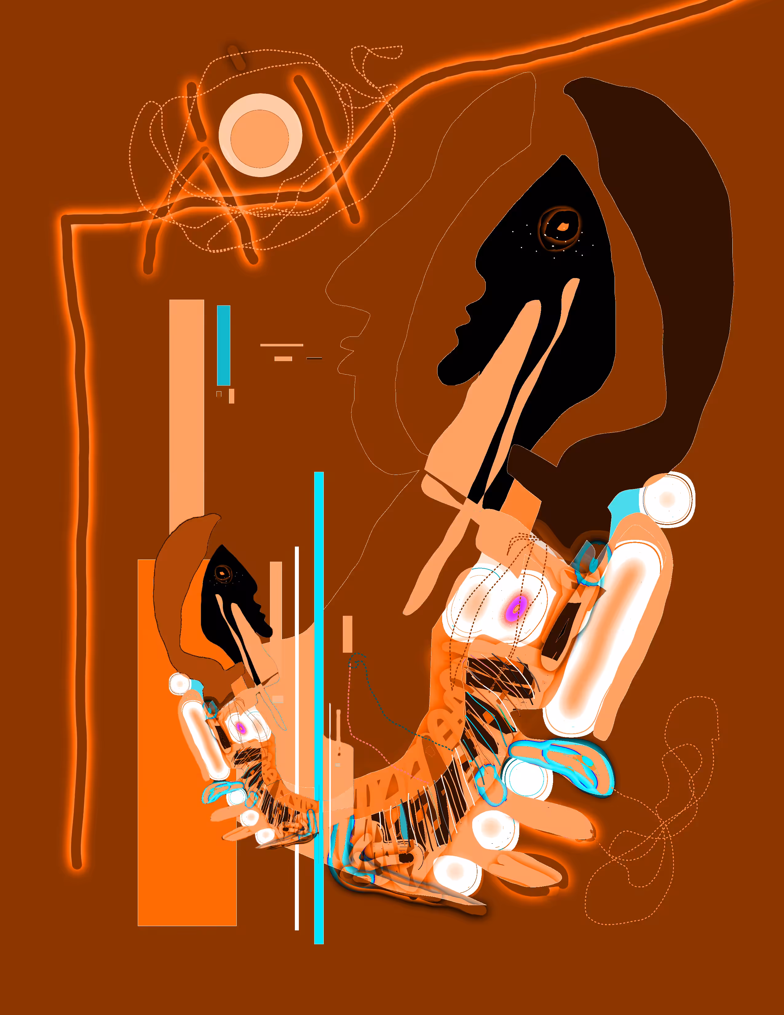 Space Traveler (peach)