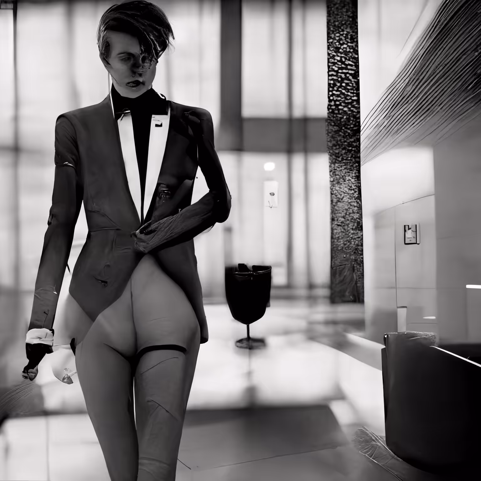 03B // Retro Verseau by Helmut Newton, An Early Attempt