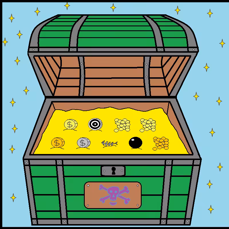 Treasure loot box #13