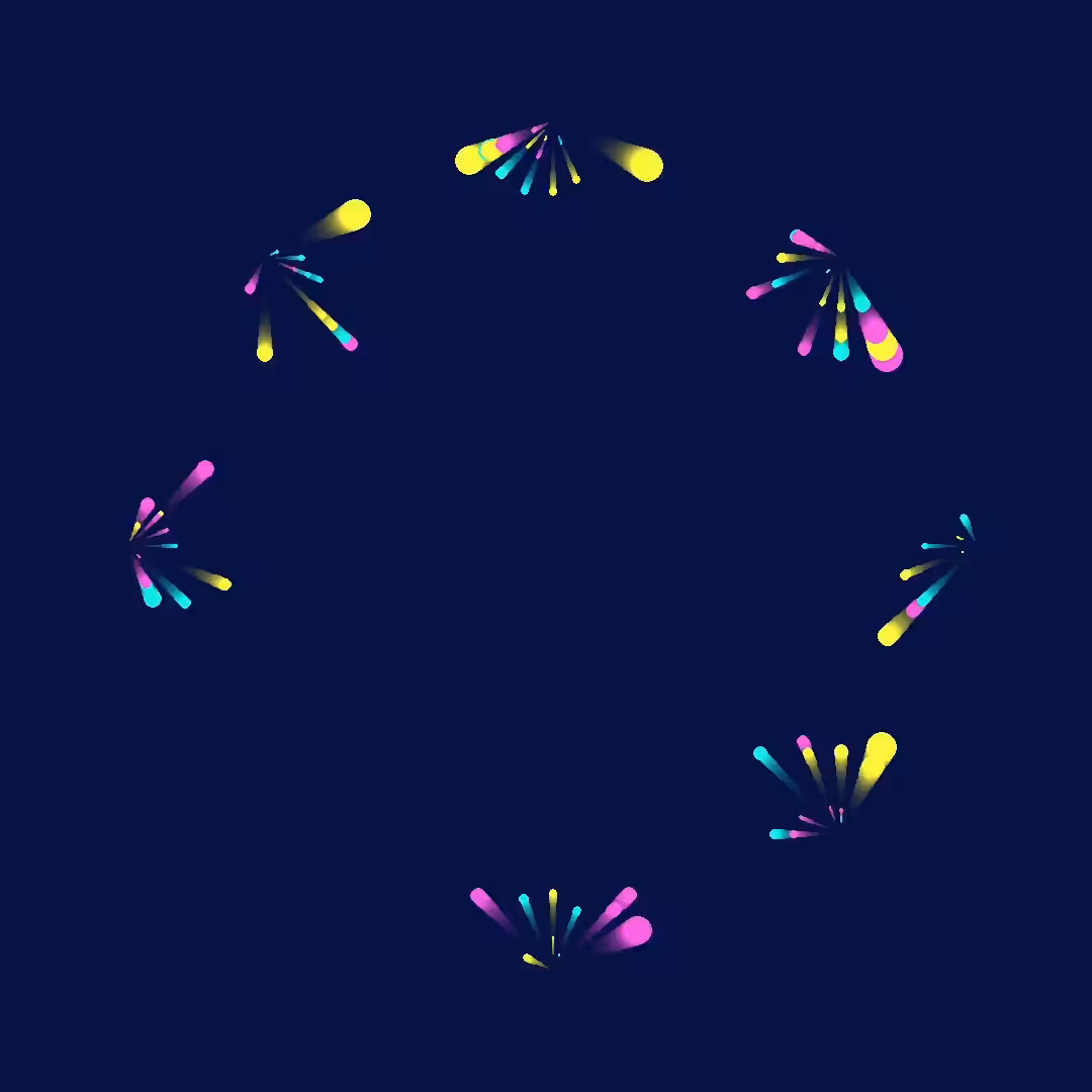 Dot World #2 - Bustling