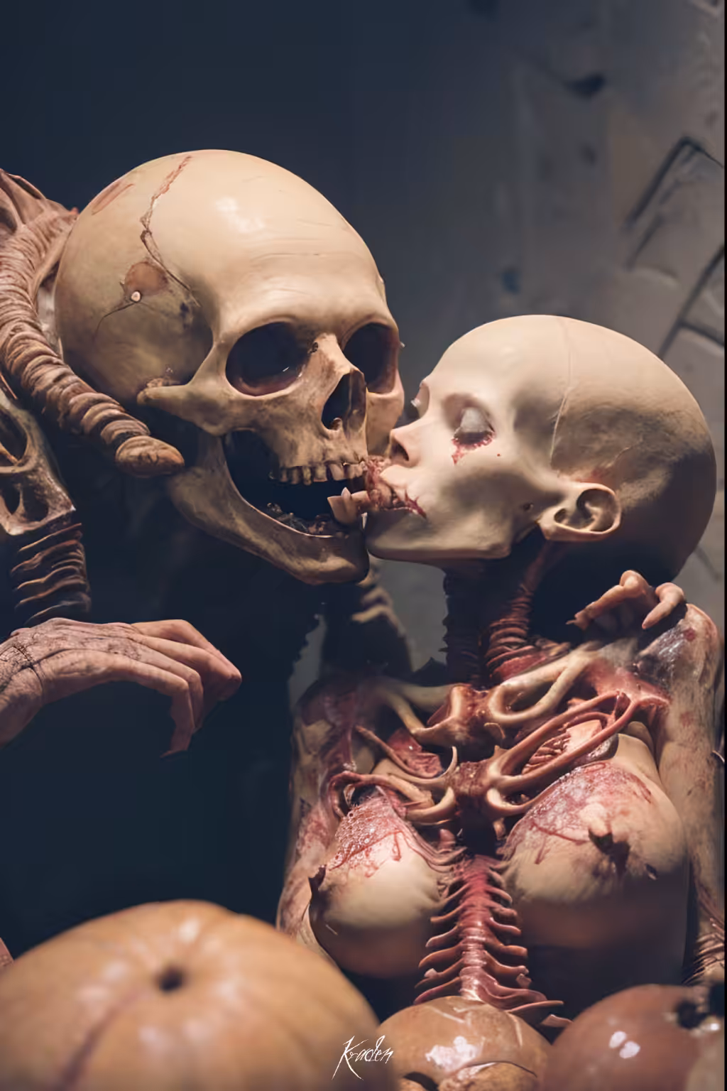 La Esqualida & The kiss of Death [XXXIV]