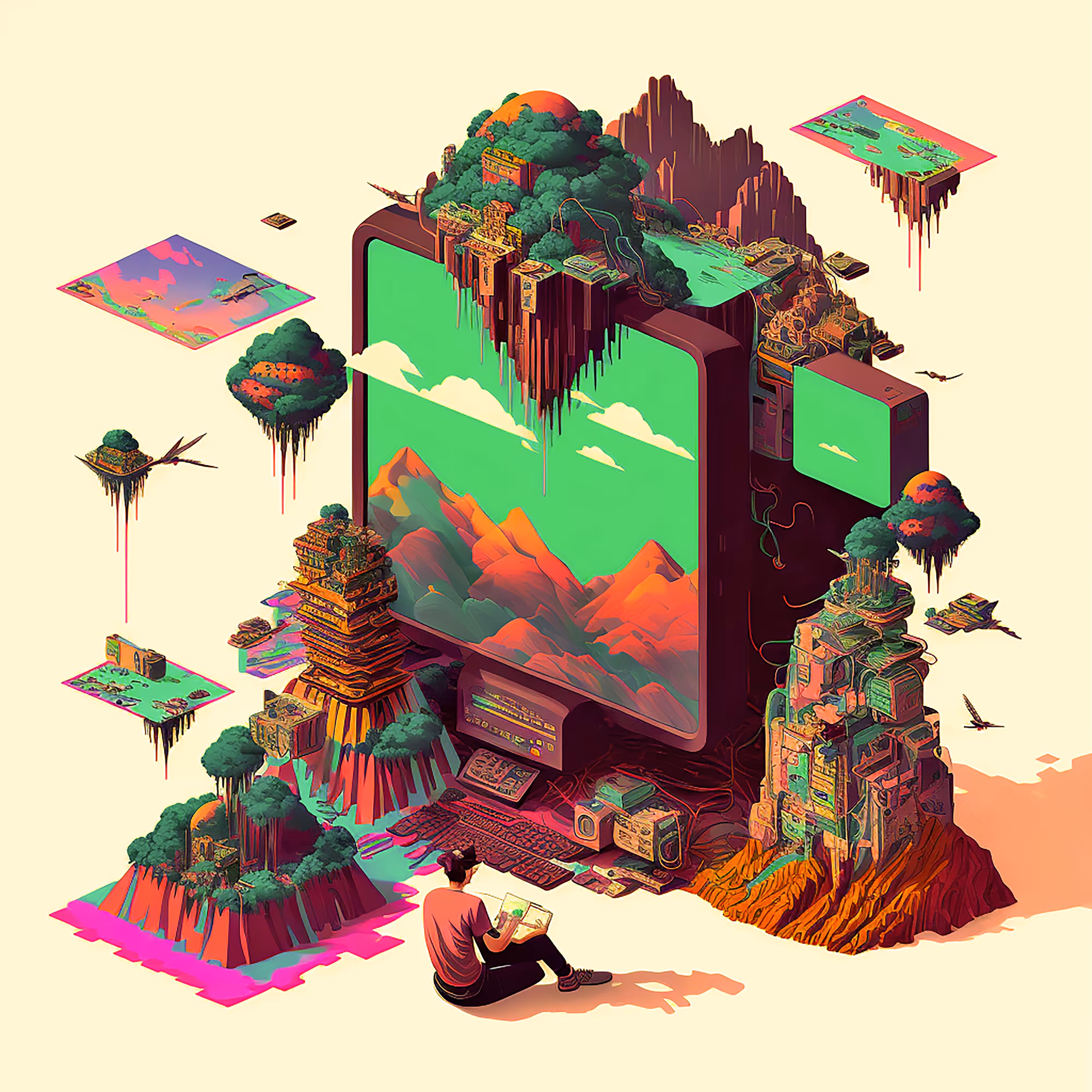The Architect and His Simulation