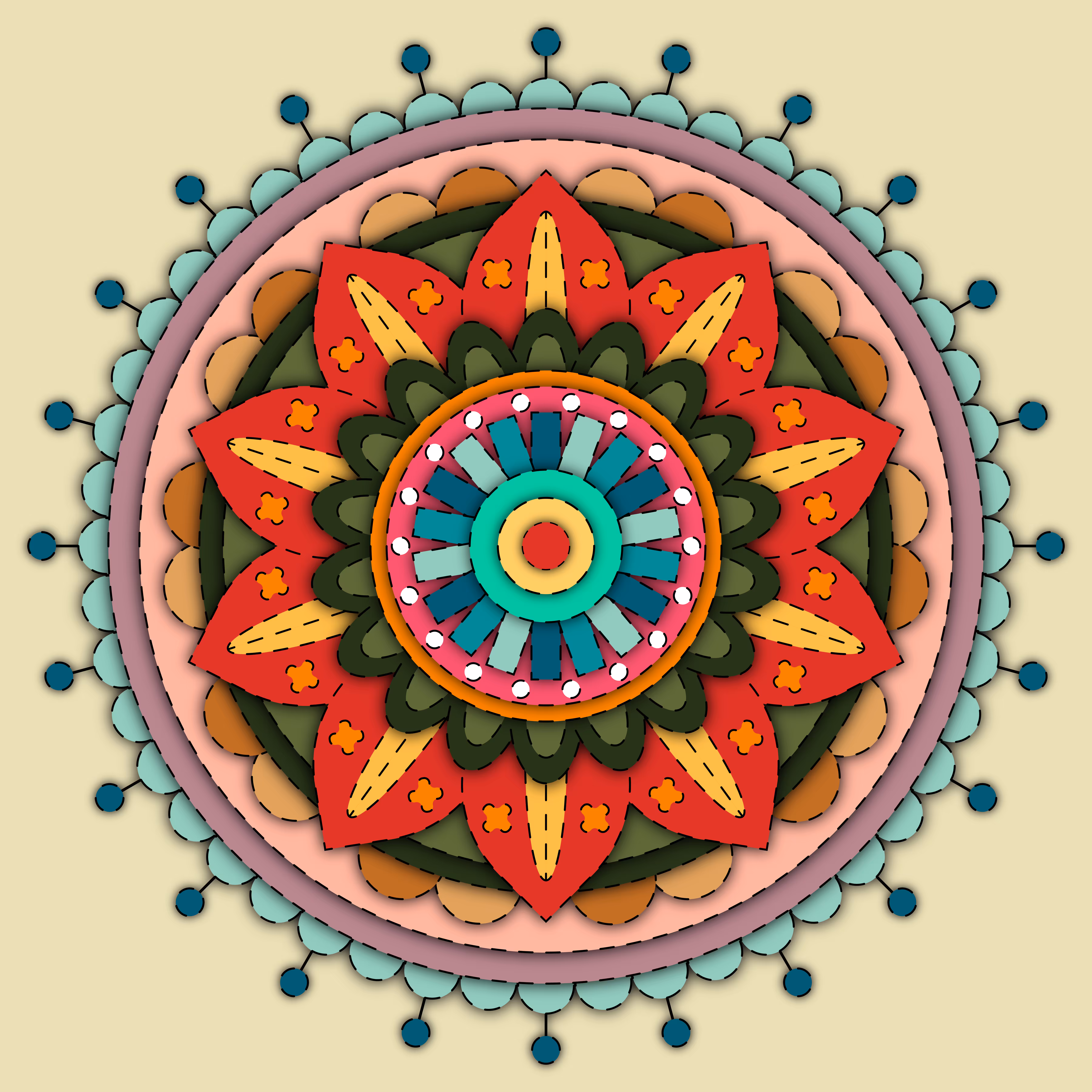 Circular Mandala #2