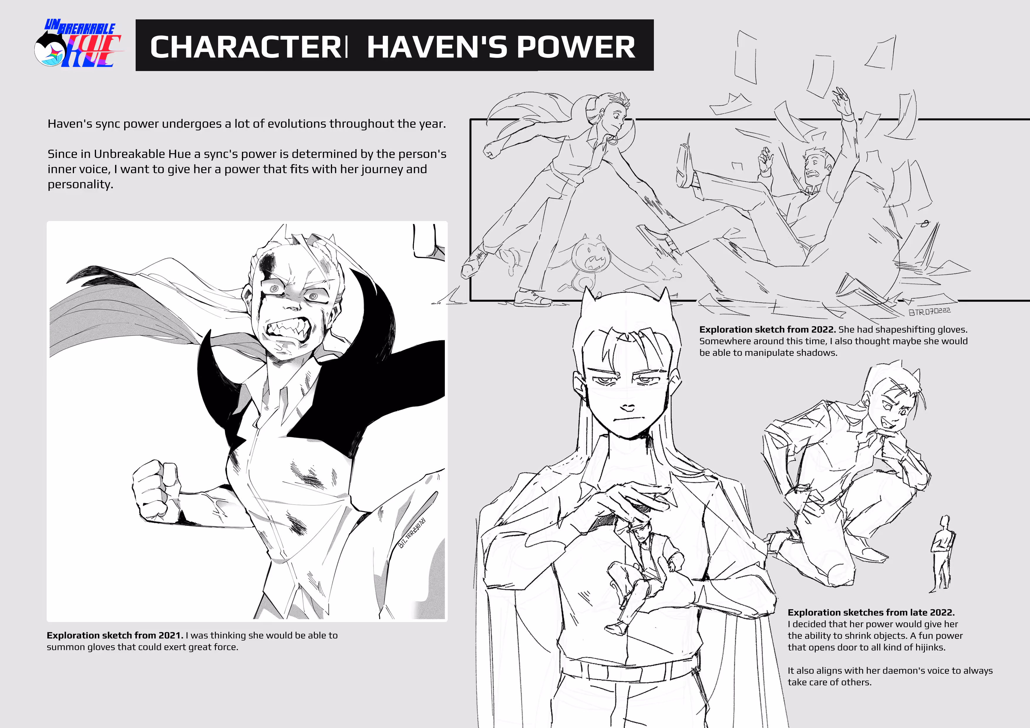 Unbreakable Hue/ Character/ Haven Power