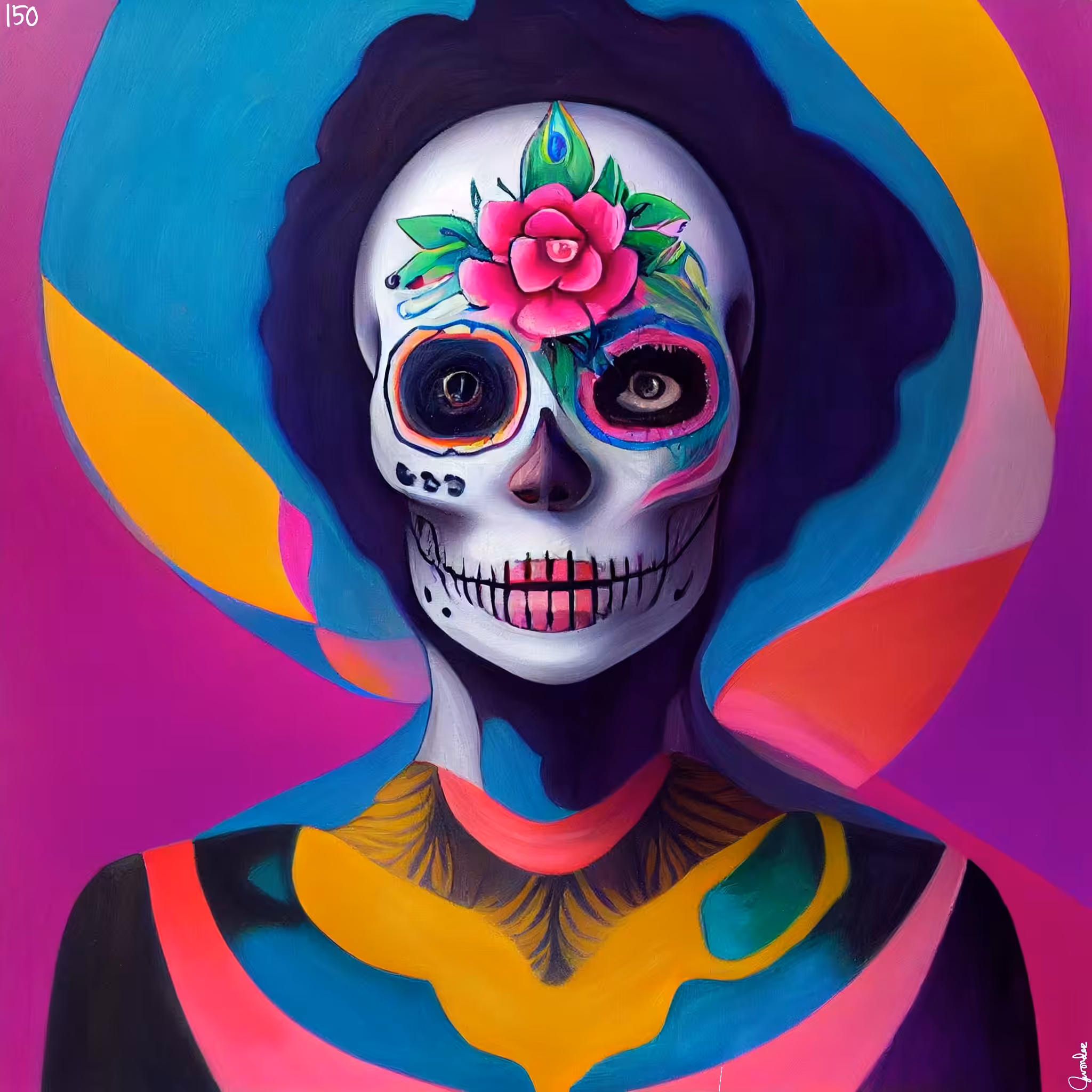 sugar skull #150