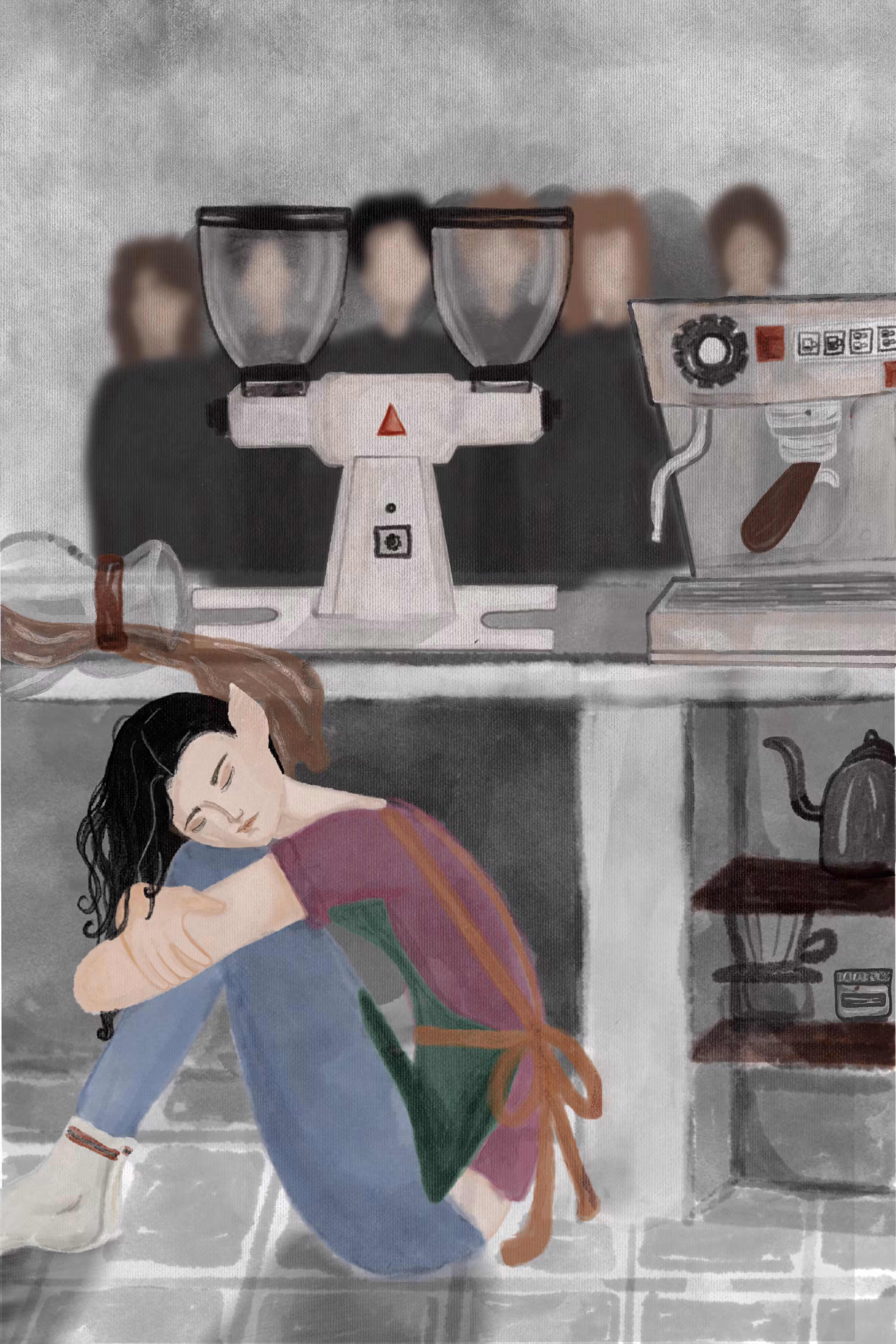 BEHIND THE BAR