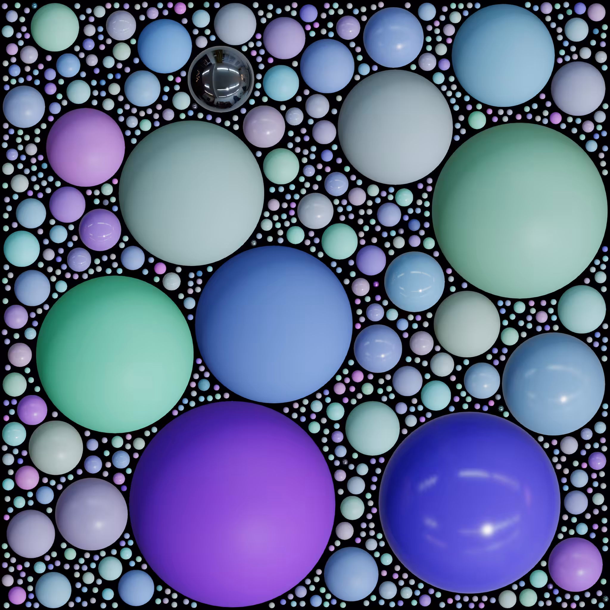 sphere/packed #6