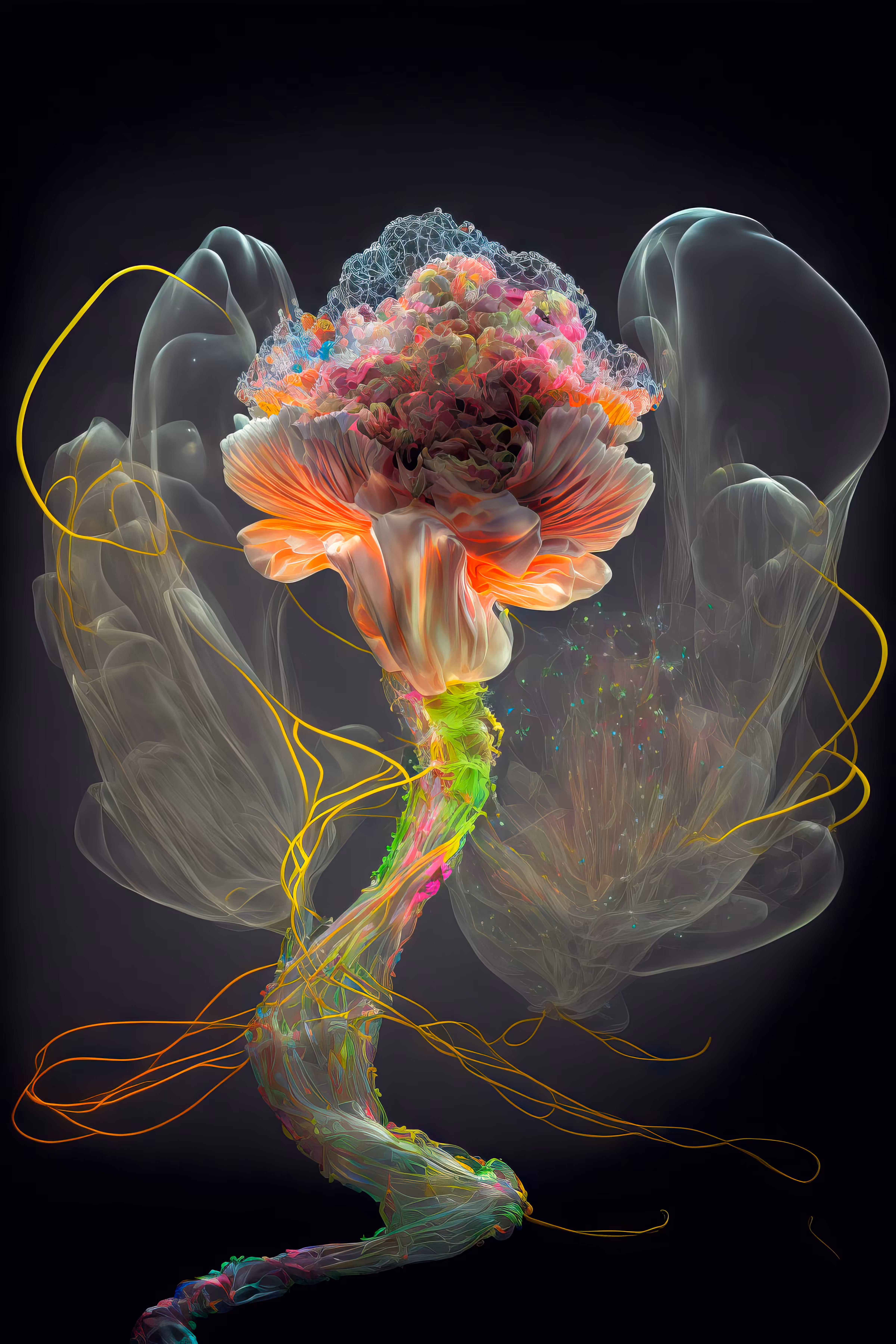 Enceladus Flower #3
