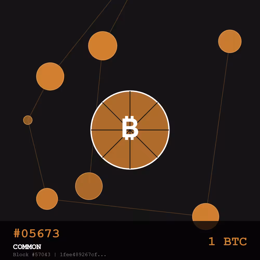 Bitcoin Pizza Genesis: 10K — COMMON Edition | May 22, 2010 - The Day Everything Changed
