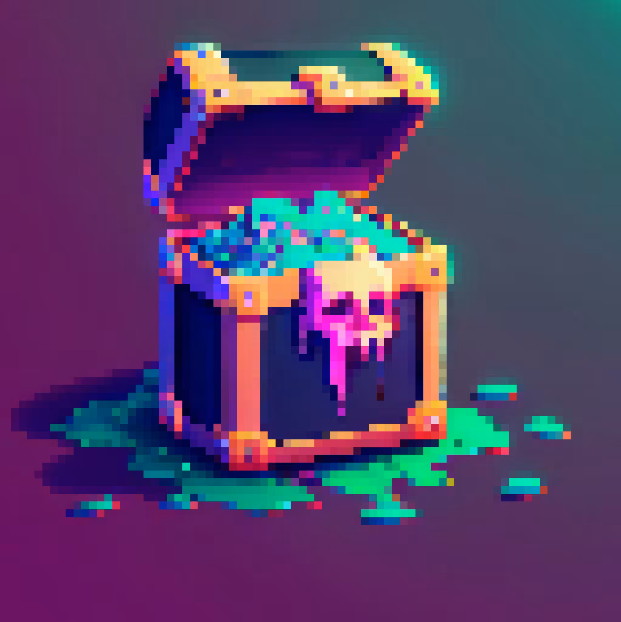 SKULL OPEN TREASURE! FRAME 2