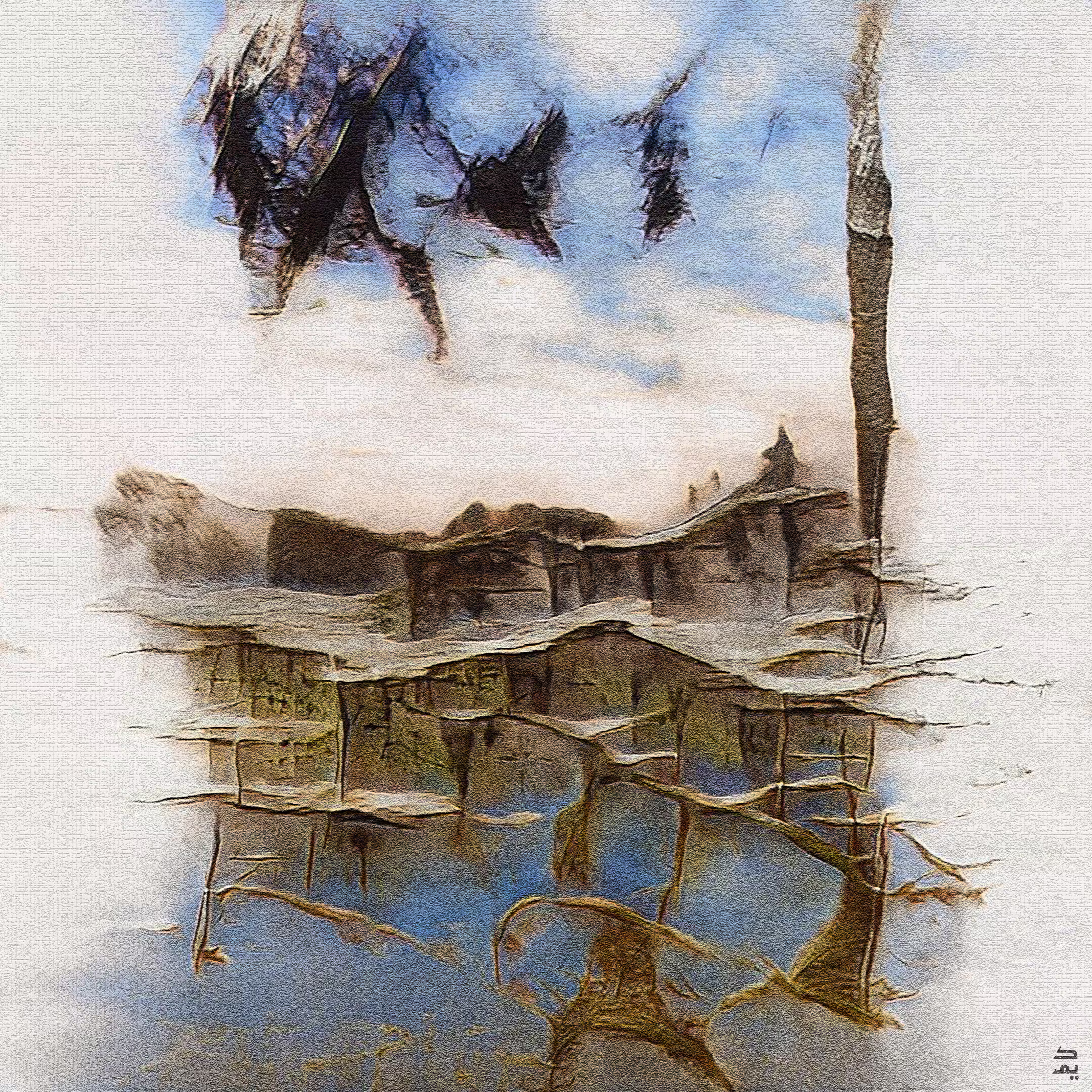 Walkways above the lake (Dreams of X̂arané)