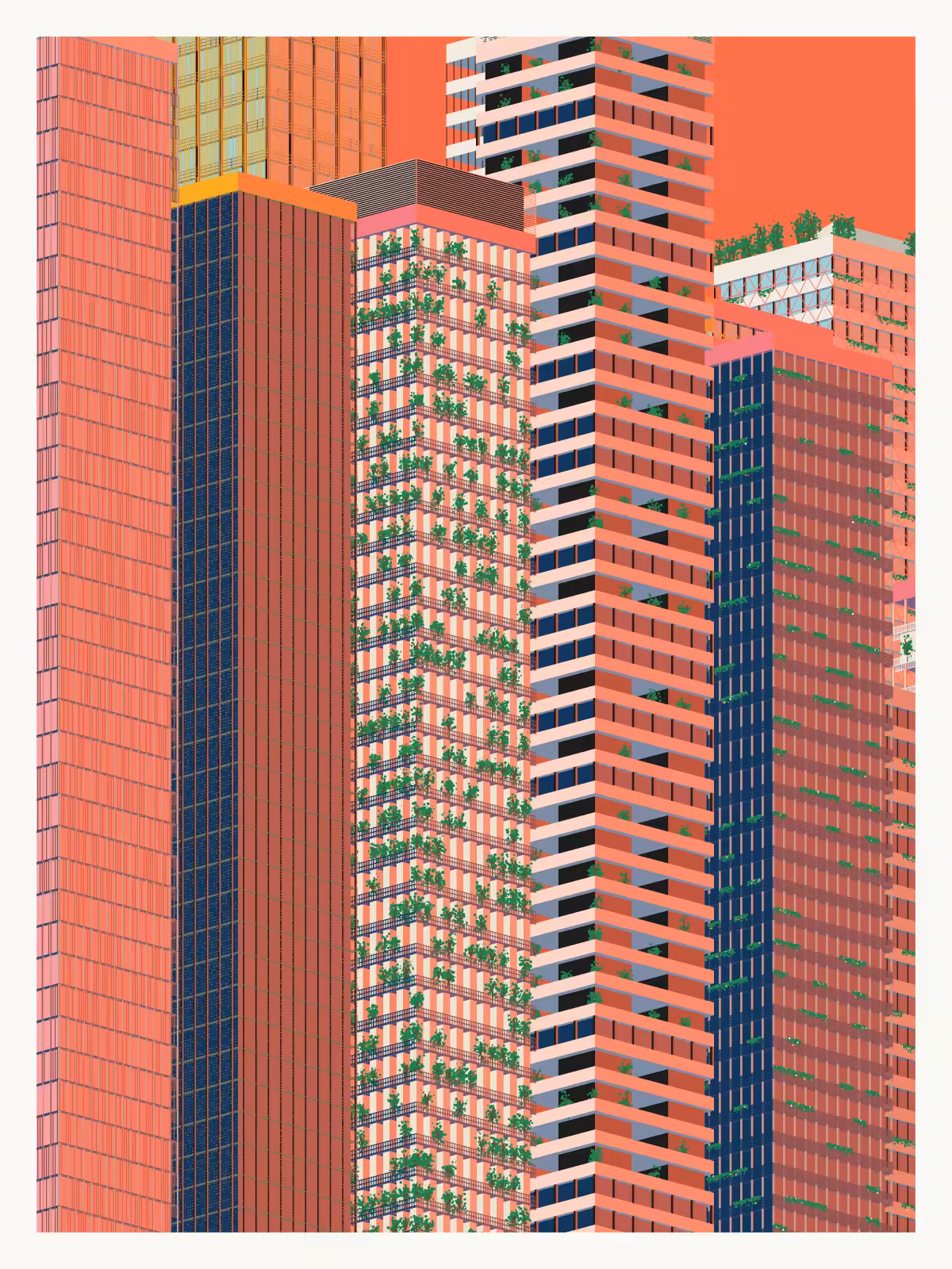Perpendicular Inhabitation