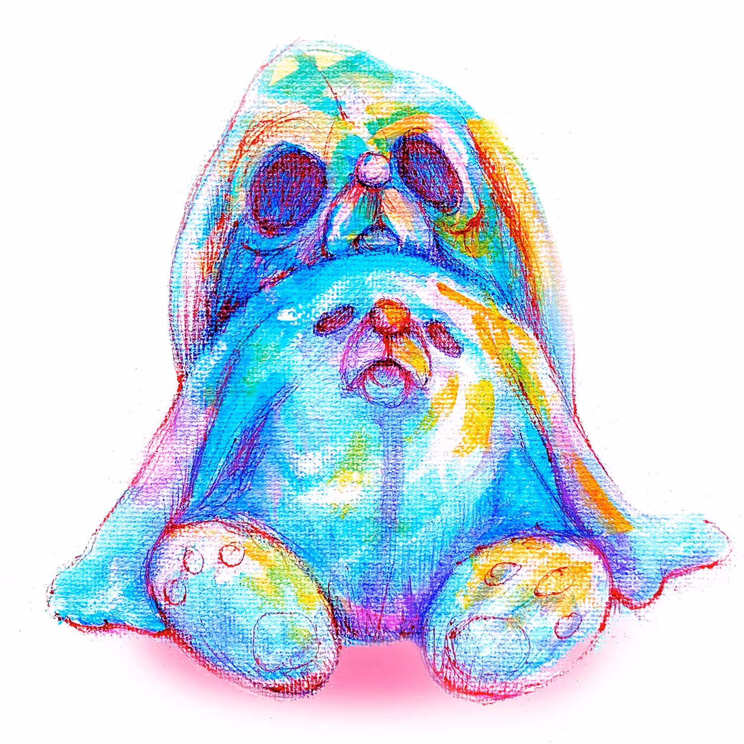 Mopey #5 Cotton Candy Comfy