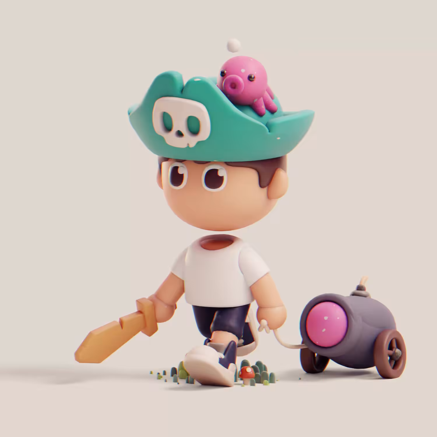 Clay Boys: #045 - Pirate