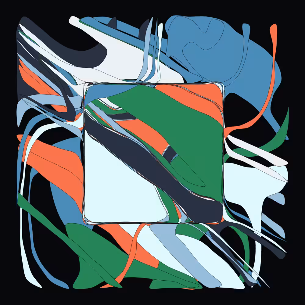 Geometric colorful shapes 3 #11