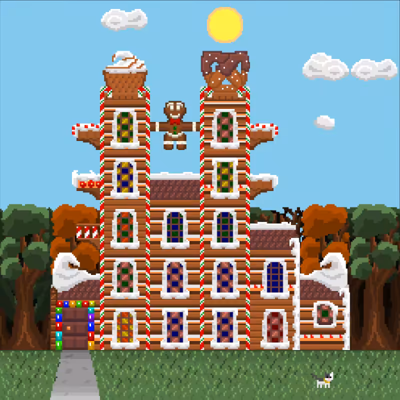2D Mansion Candy House #49