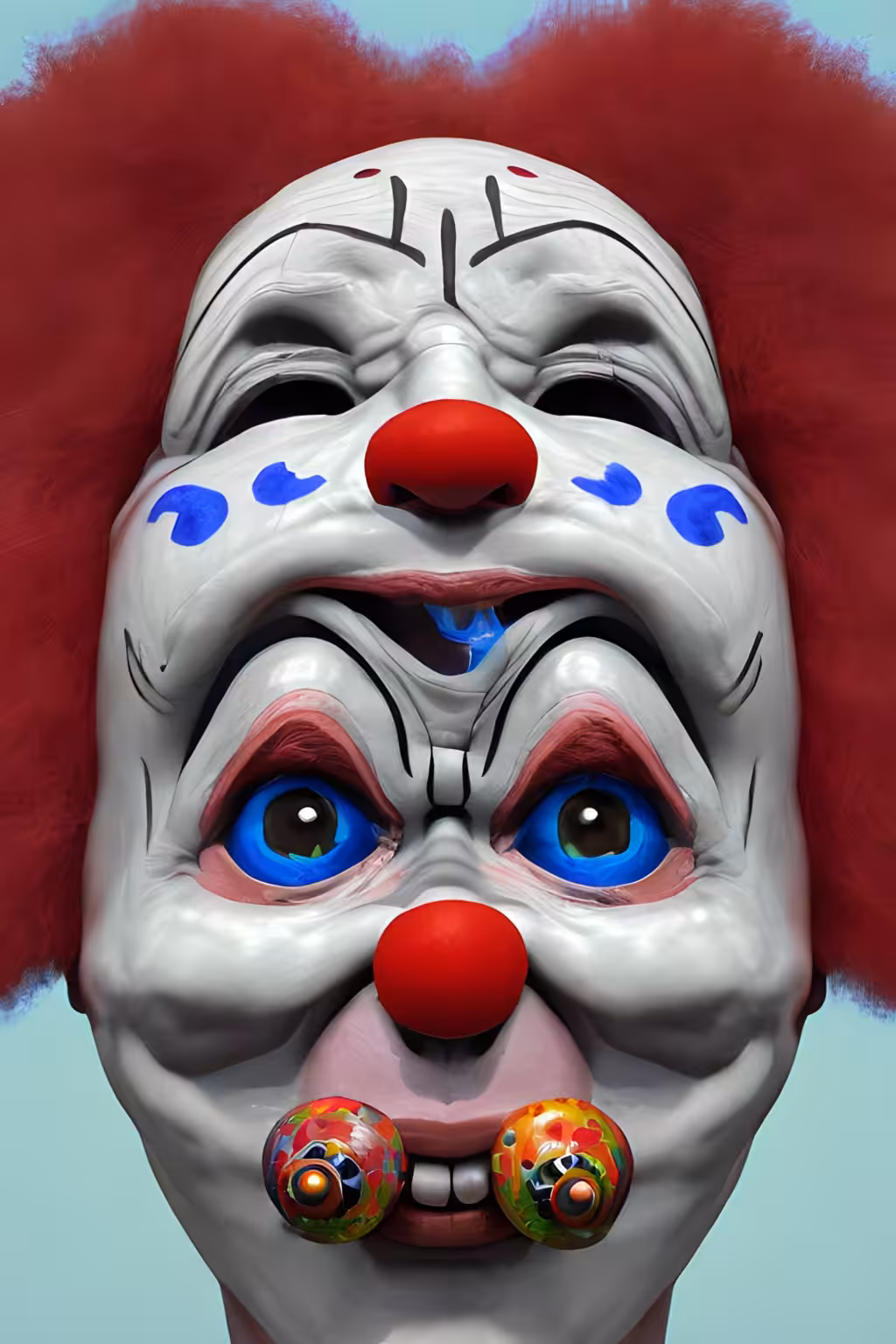 Distorted Faces: Distorted Face #37