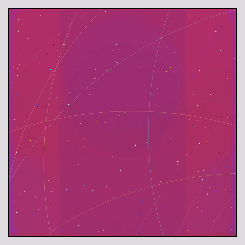 Color Field Starry B #102