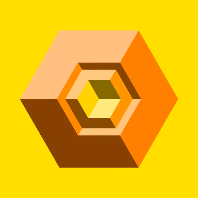Hexagones - Art for Bots #9