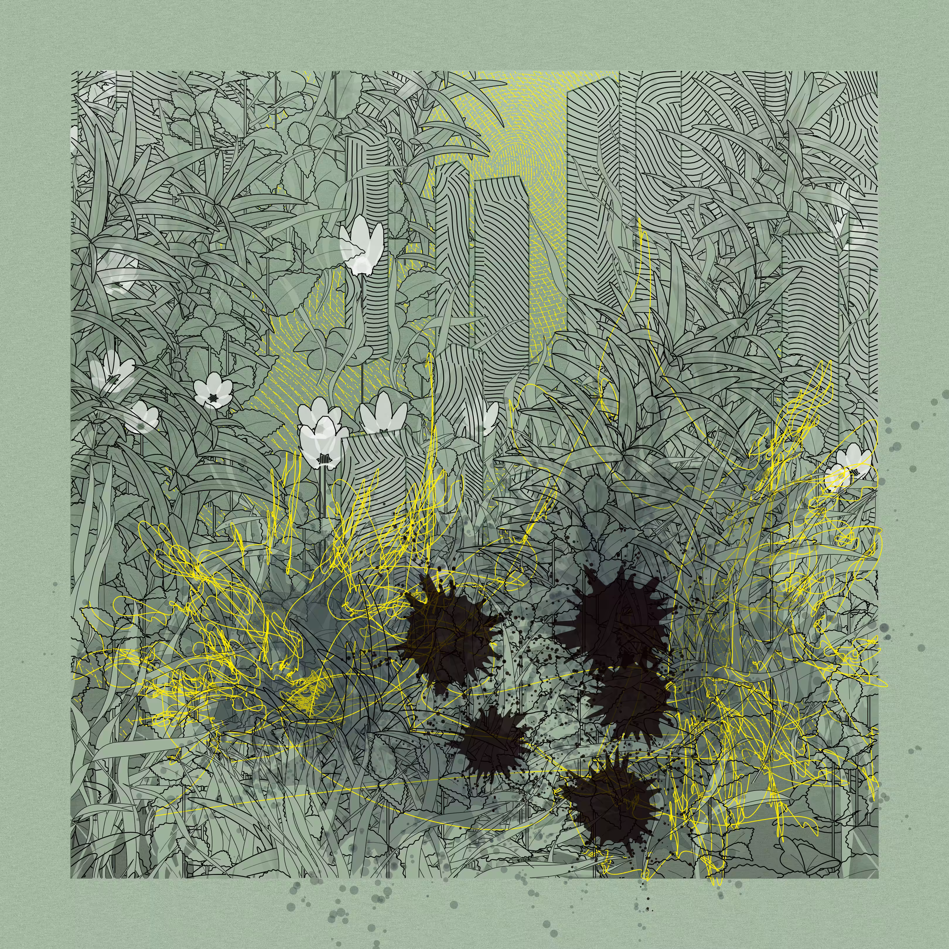 Landscape with Carbon Capture #7116