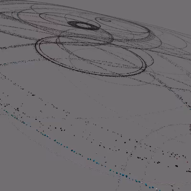 circle drops - 'the passenger' sketches #86