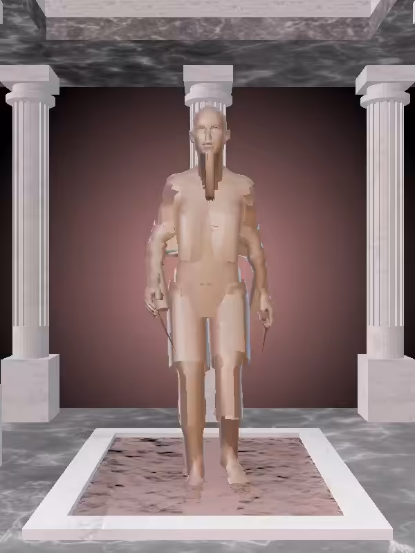 HeavenComputer: The Receding Holy Brown Woman #6185