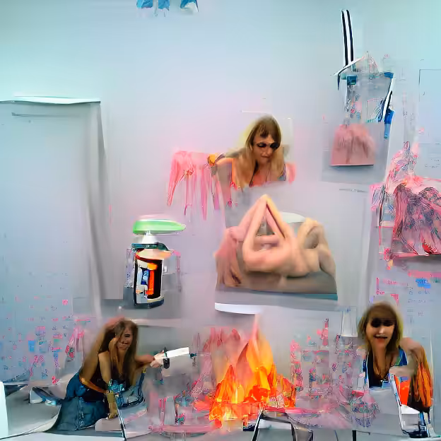 Making meth and shaking my tits at Frieze Los Angeles