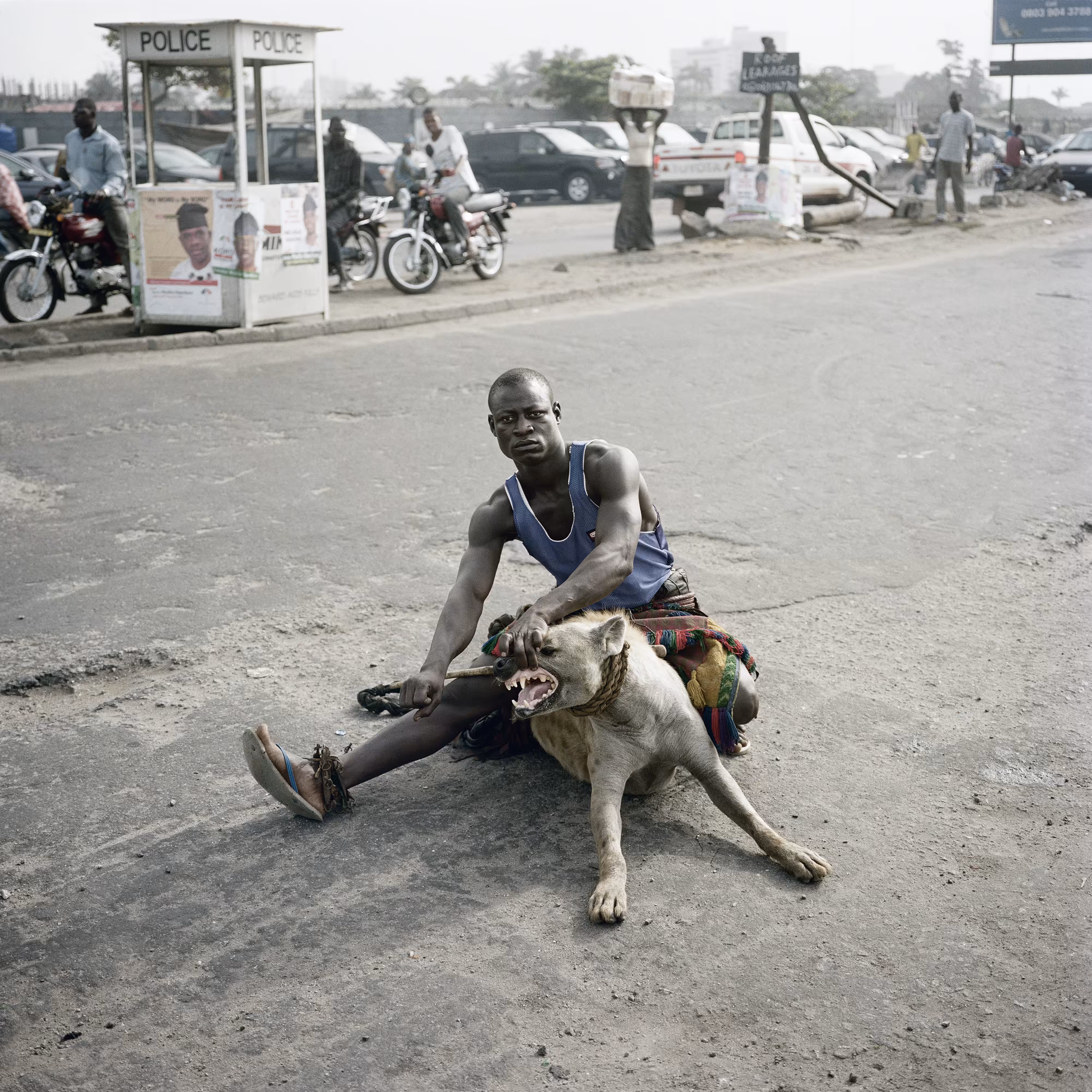 Abdullahi Mohammed with Mainasara, Lagos, Nigeria, 2007