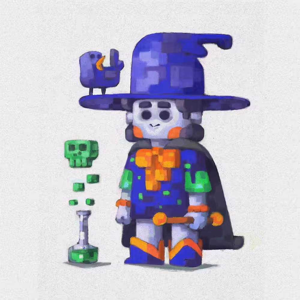 The Little Wizard with a Big Hat