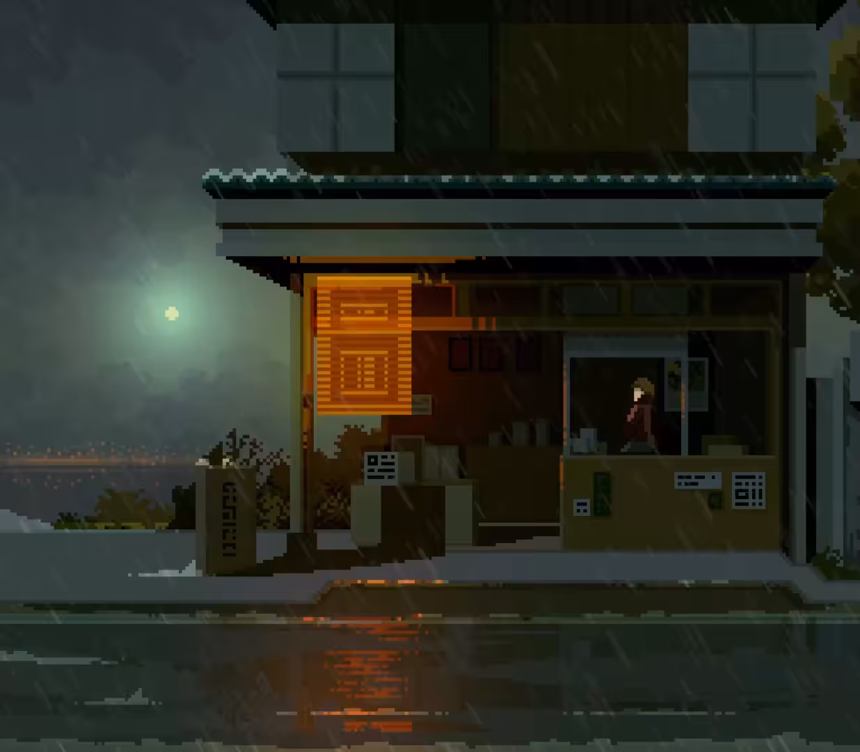 Rain again