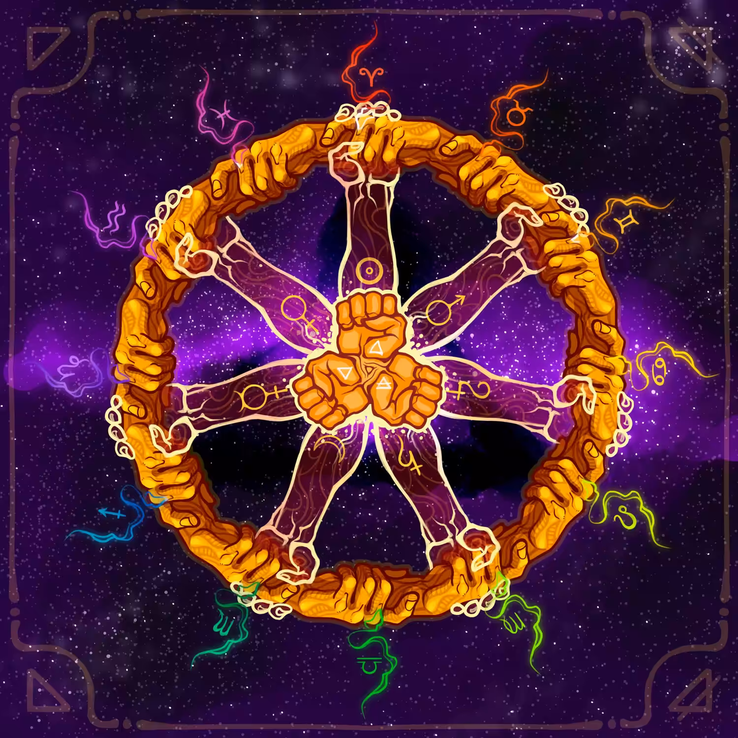 Tarot Major Arcana Wheel