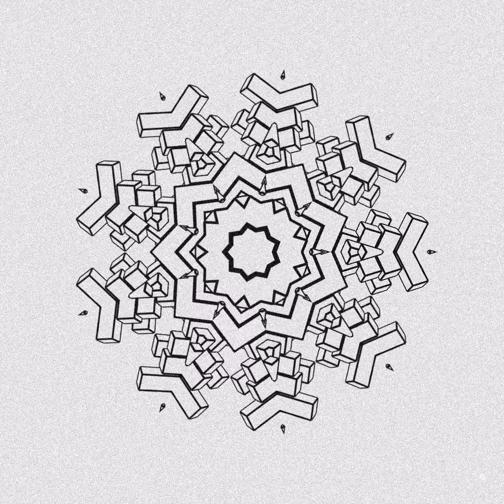 Monochrome Kaleido #472