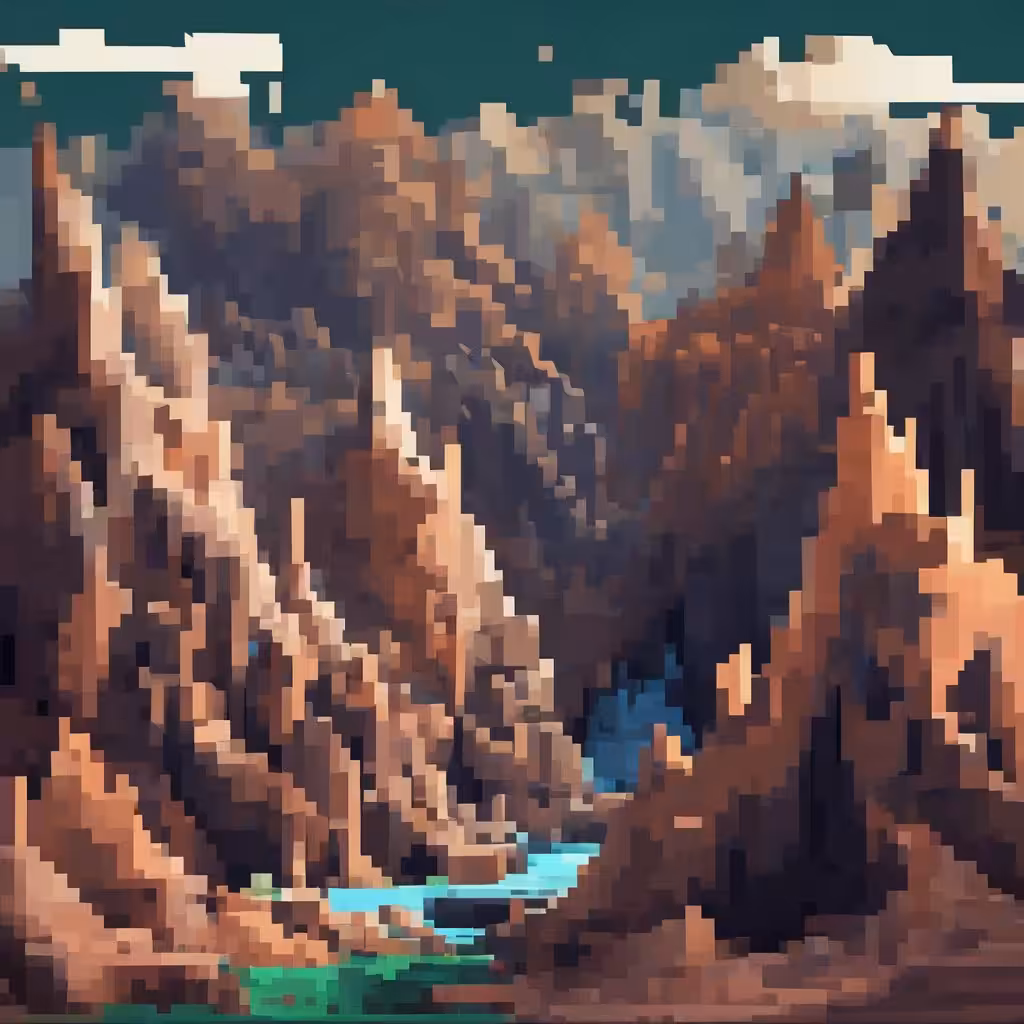 Mountains in depth --X--> [ ] 1