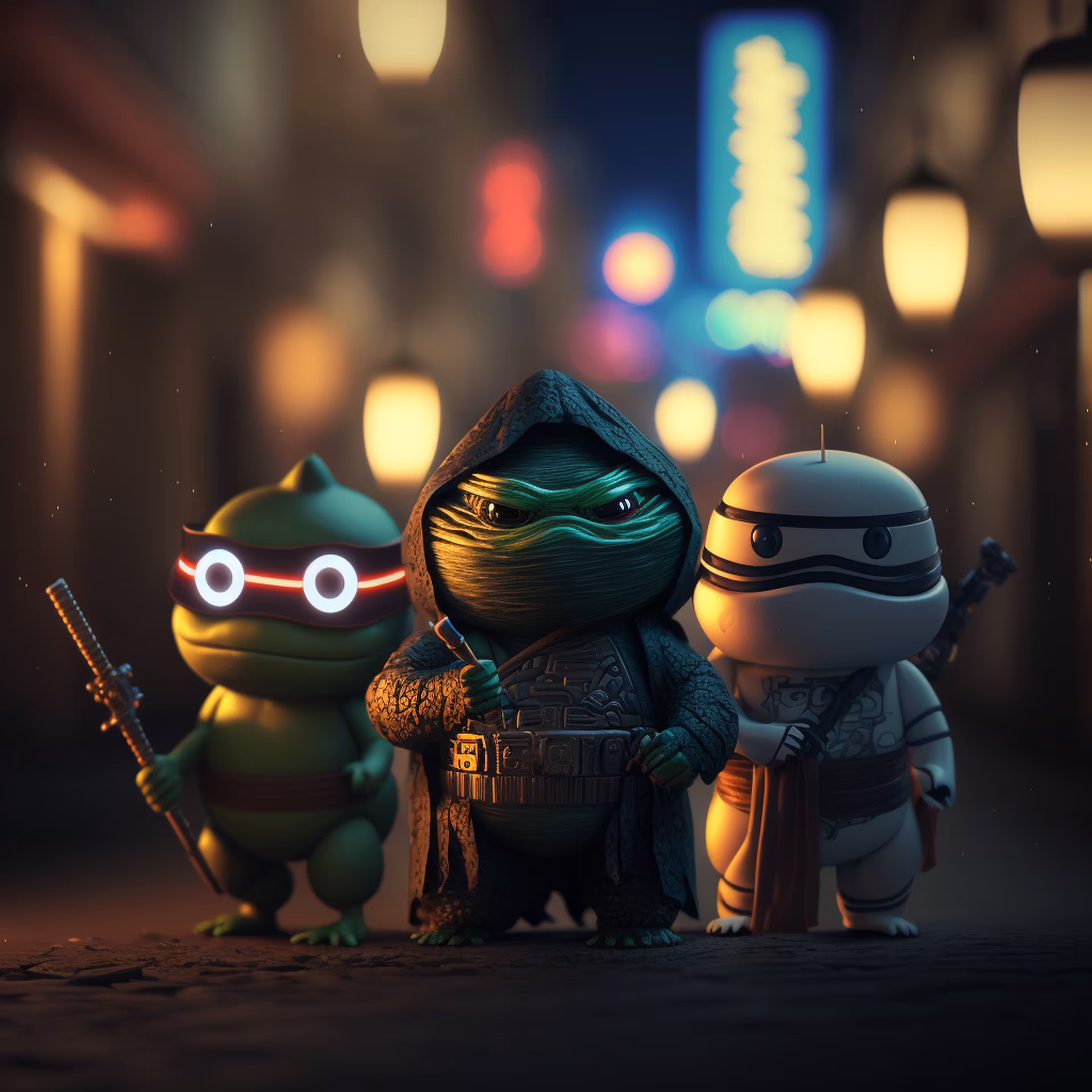 Pepe ninja time