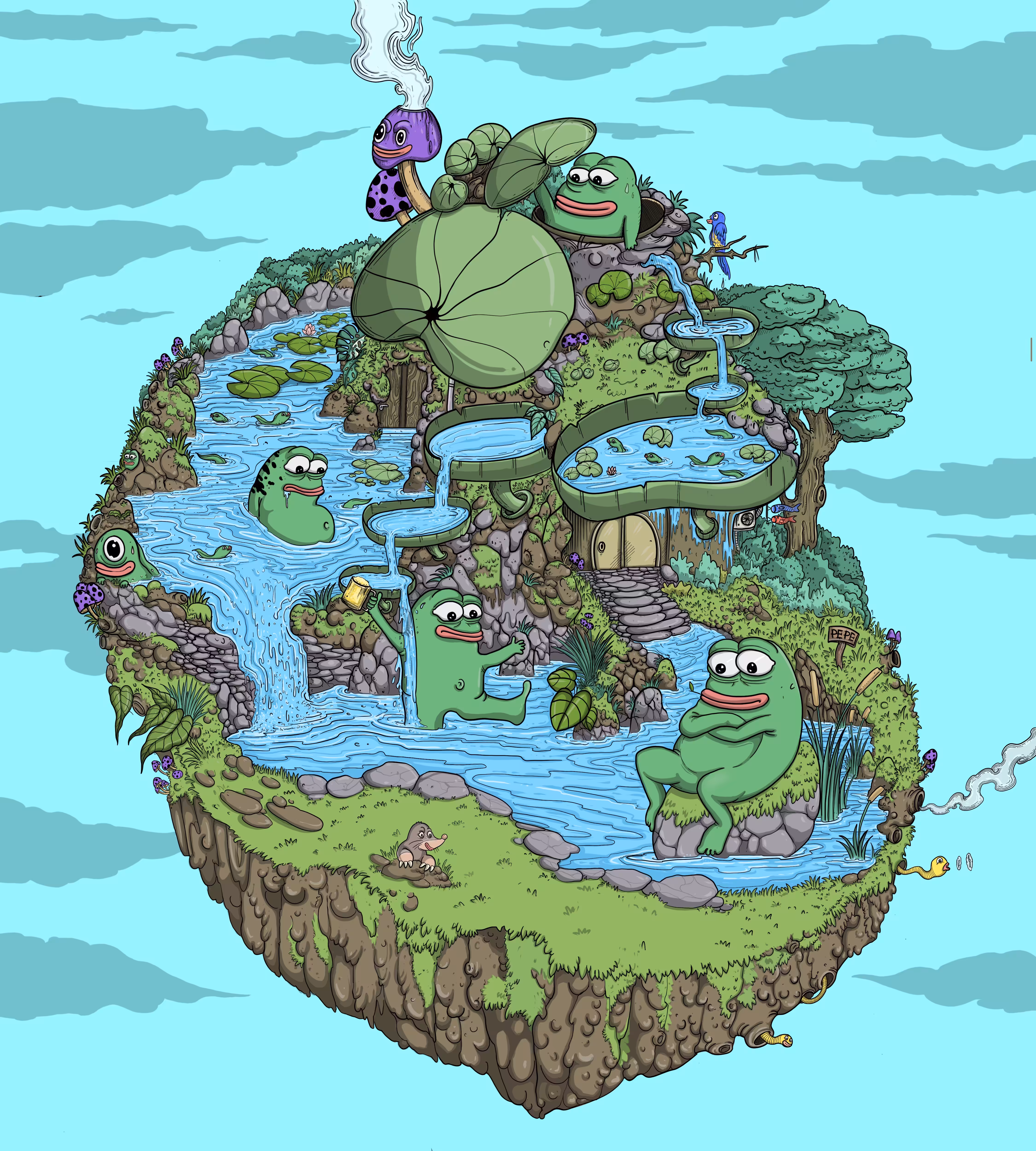 Pepe's Paradise Island