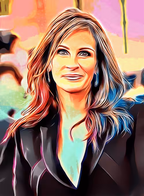 $1 POLYGON store: Julia Roberts - $1 POLYGON store