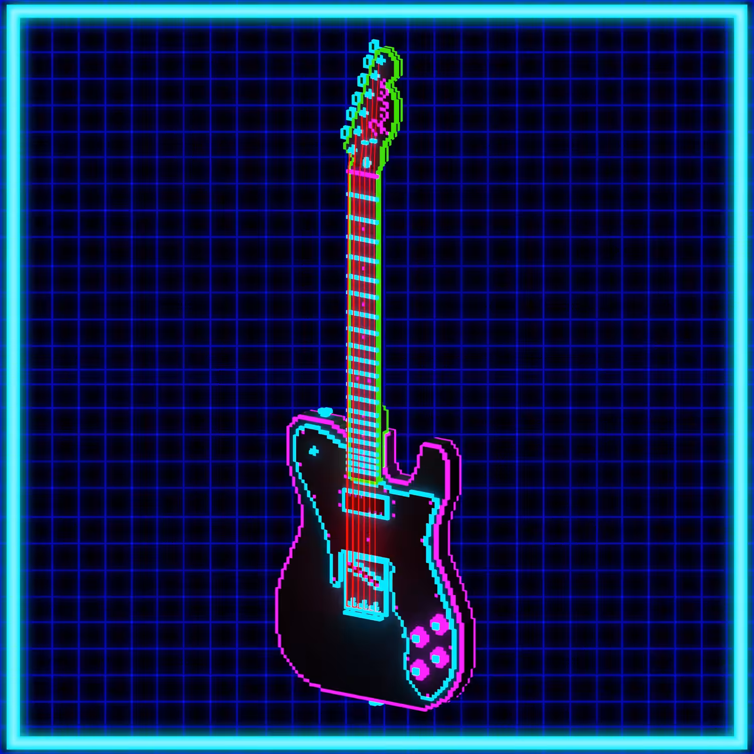 NEON TELECASTER