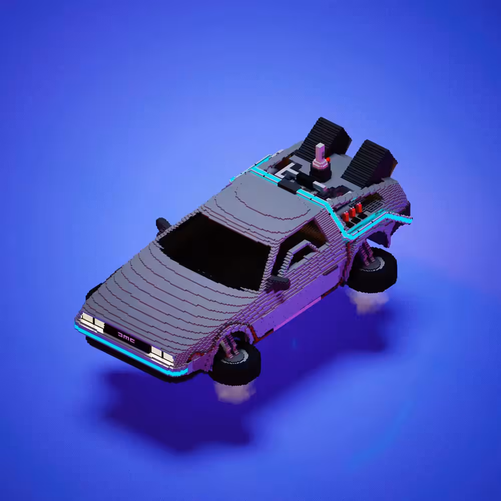 Icon living / #01 Delorean