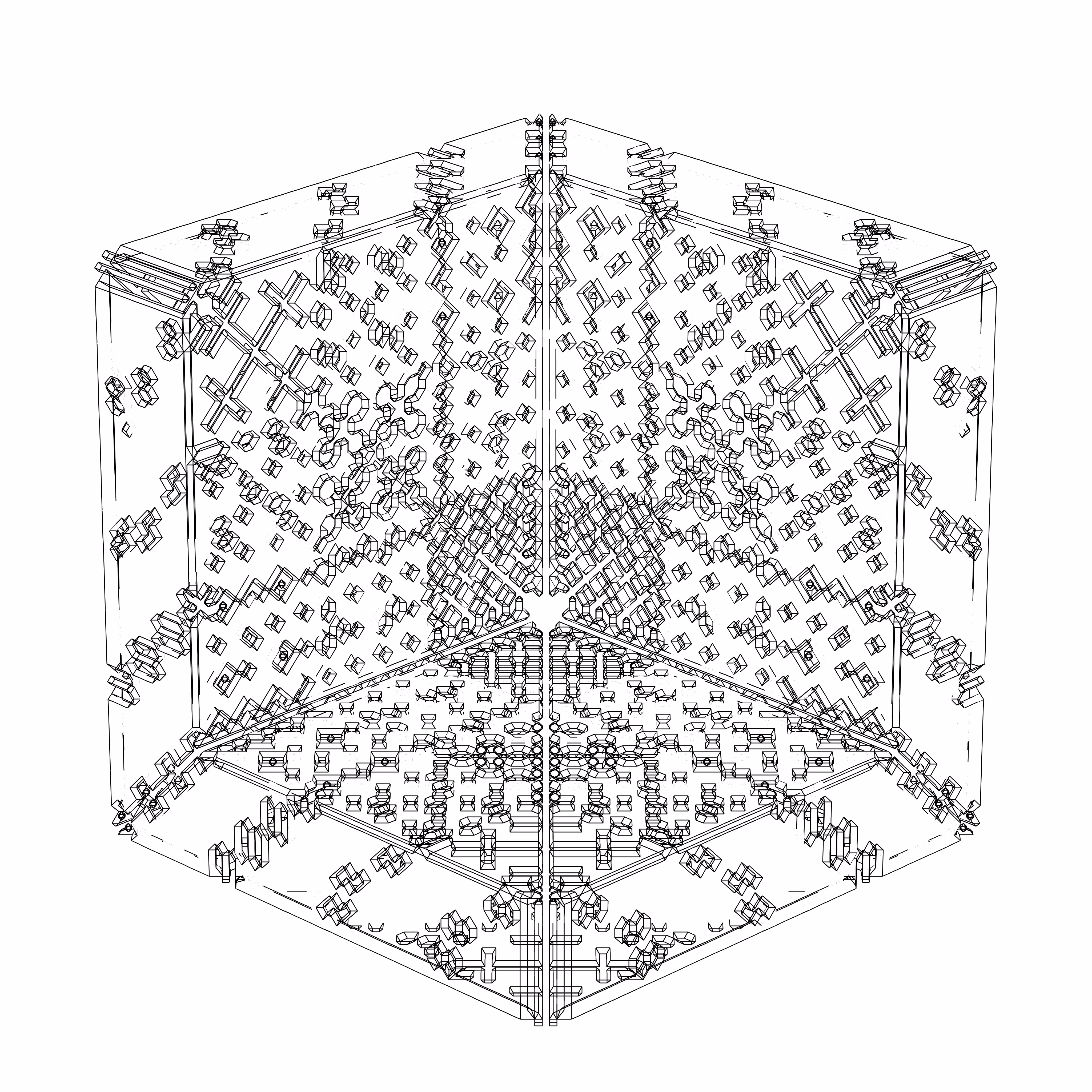 LL21 Alien Art Cube #996