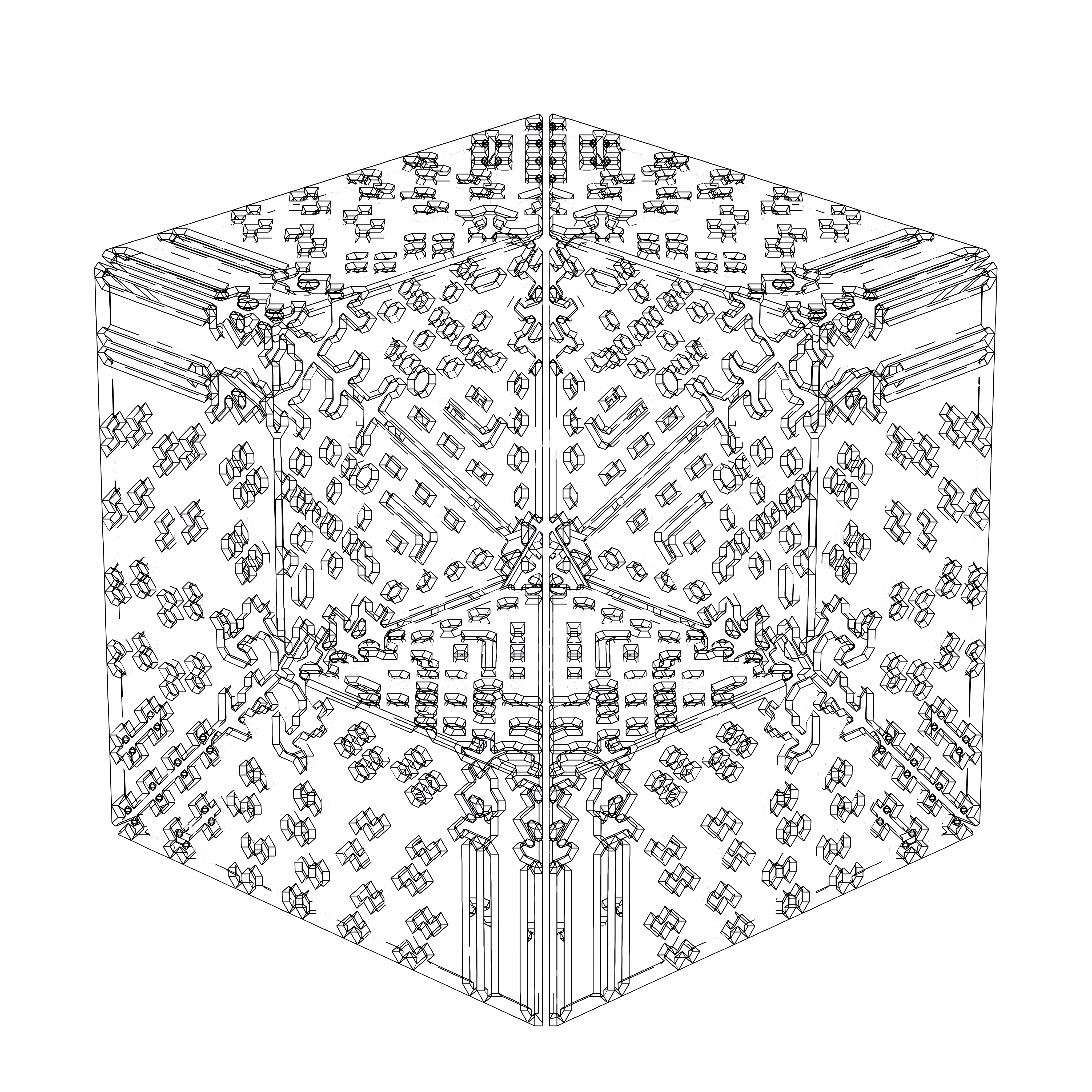 LL21 Alien Art Cube #815