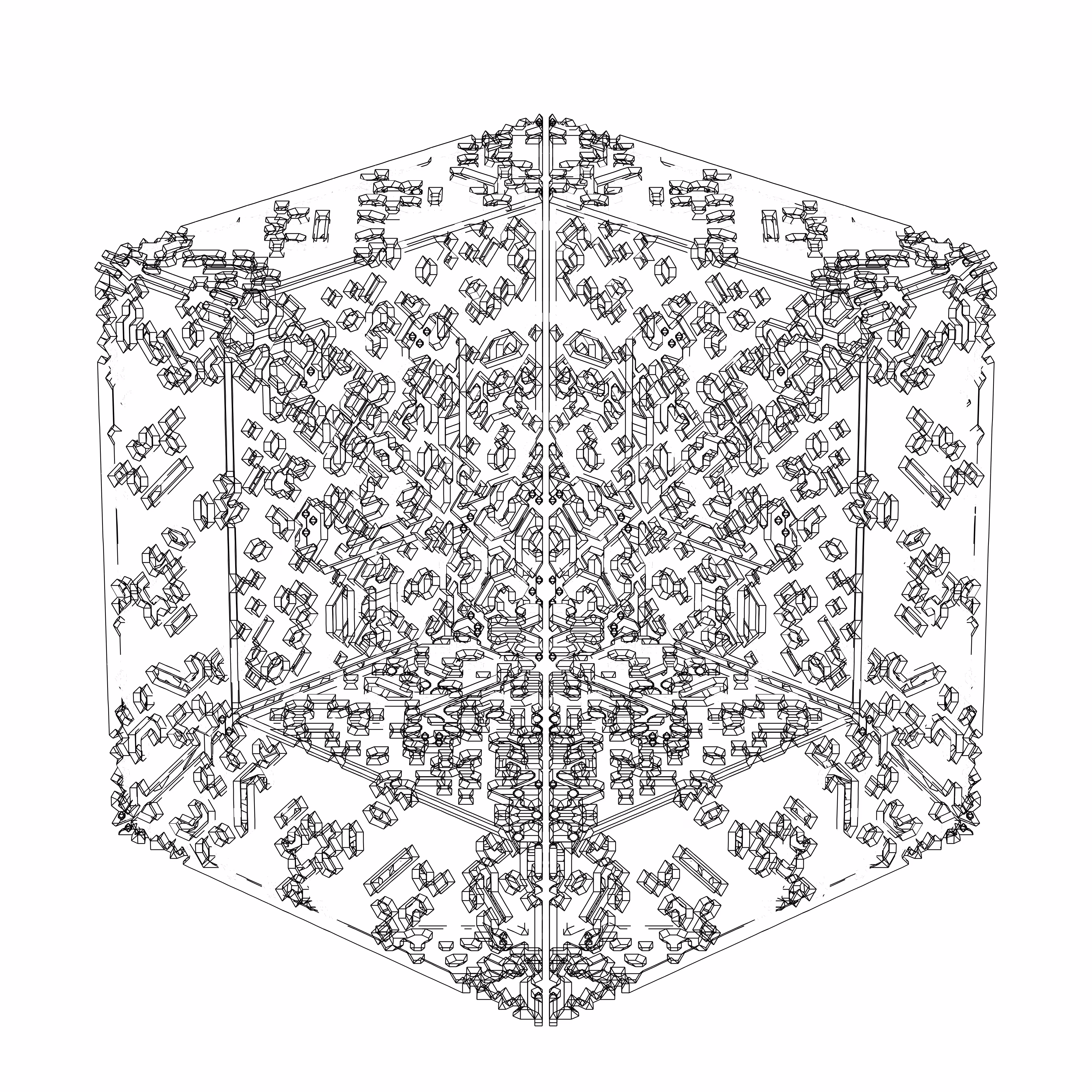 LL21 Alien Art Cube #19